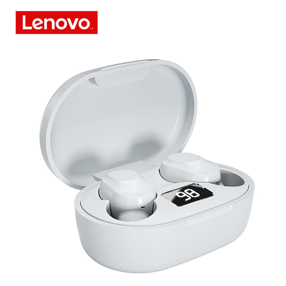 Wireless Earbuds with Mic, LED Case and Noise Reduction