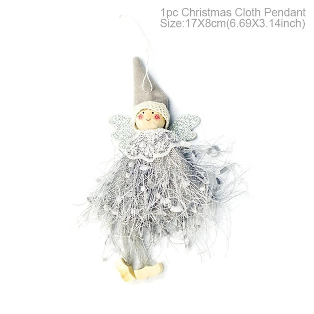 Santa Claus Doll Pendant Christmas Tree Ornament