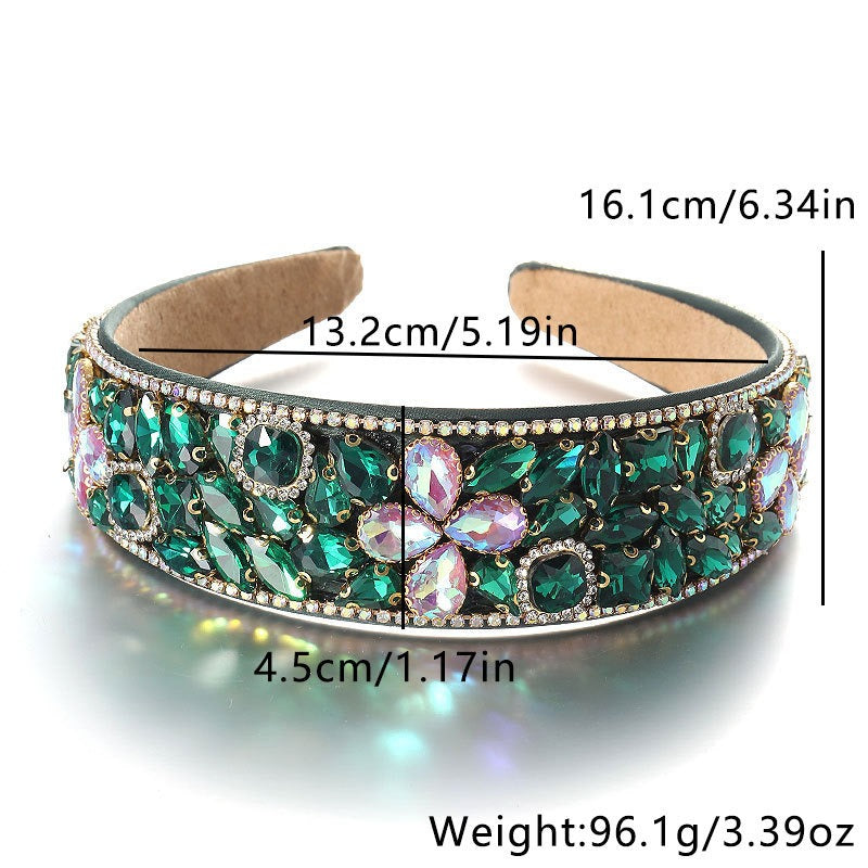 Baroque Rhinestone Headband for Instant Glamour Style