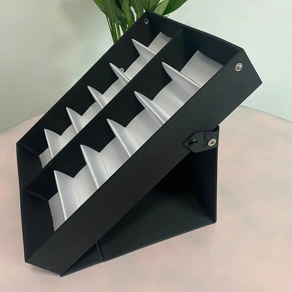 Handheld Sunglasses Case for 12 Pairs with Display Tray
