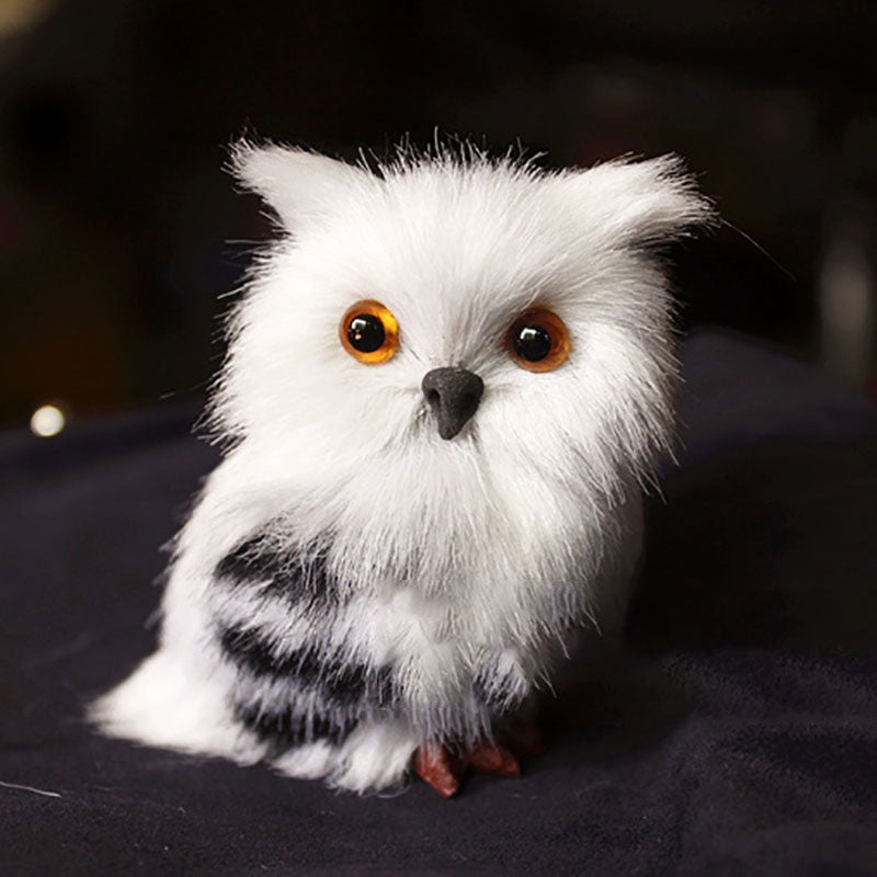 7cm Snowy Owl Plush Collectible For Fantasy Gift Fans