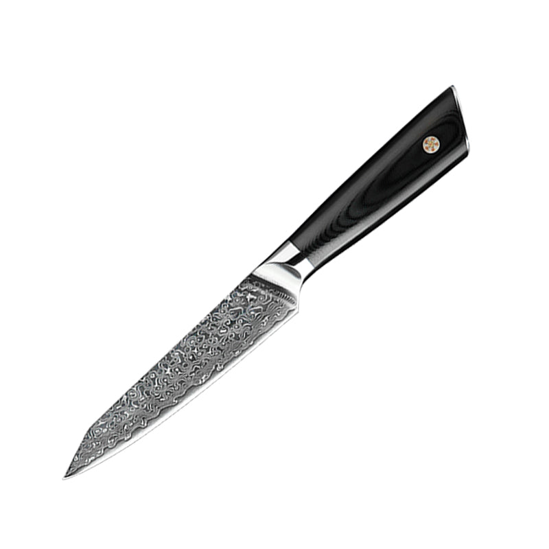 7-Piece Damascus Knife Set, VG10 Steel, Long-Lasting Edge