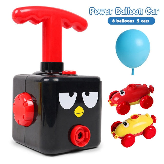 Balloon-Powered Car Toy for Fun Screen-Free STEM Play