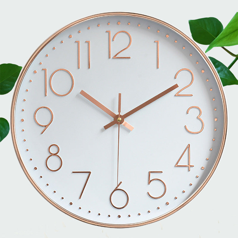 3D Quartz Wall Clock for Easy-Read Modern Home Decor