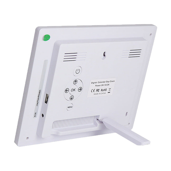 8-Inch Digital Calendar Clock with Large Easy-Read Display