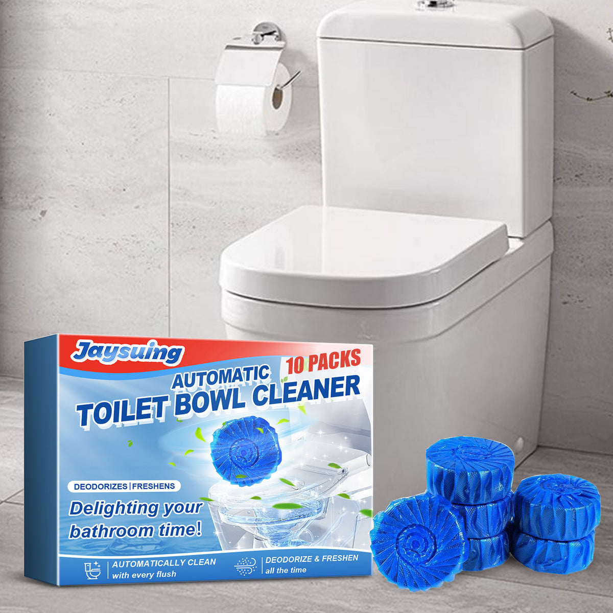 Automatic Toilet Cleaner Blocks for Fresh, Clean Flushes