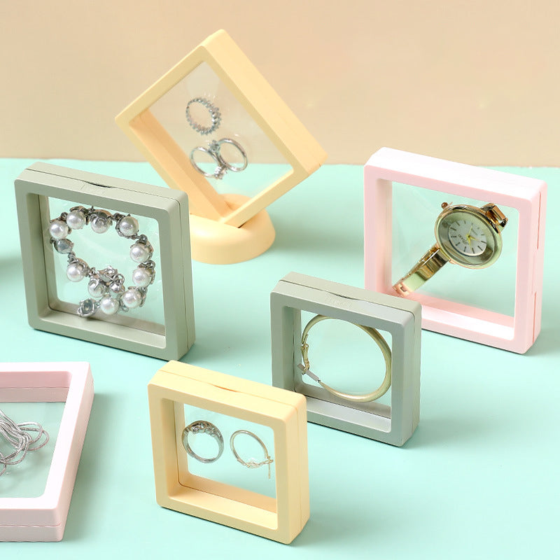 Anti-Oxidation Jewelry Box With Clear Film Display