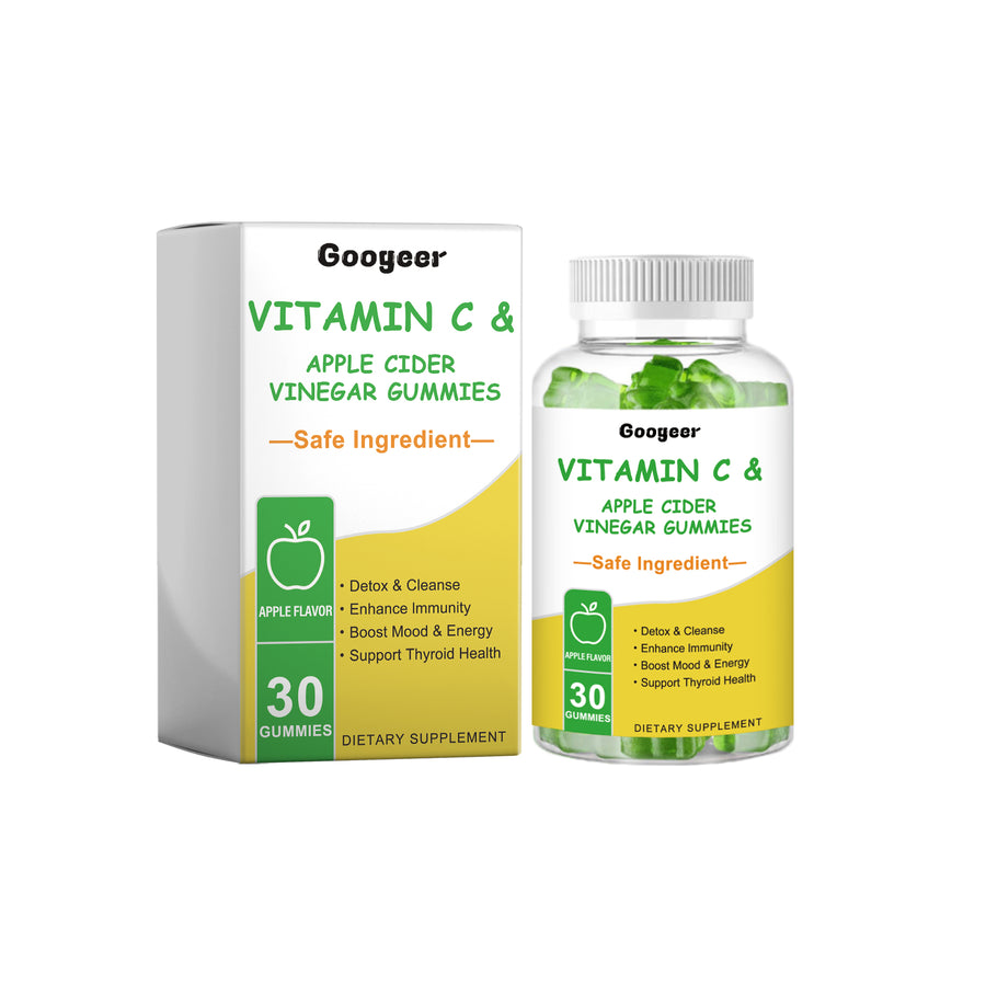 Apple Cider Vinegar Gummies with Vitamin C — Boost Immunity