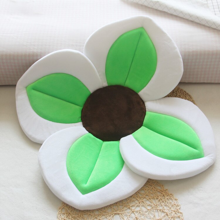 Baby Bath Mat Flower Sink Support for Newborn Bathing