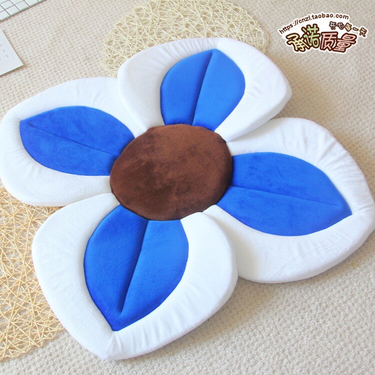 Baby Bath Mat Flower Sink Support for Newborn Bathing