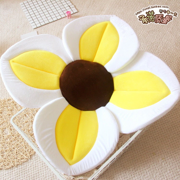 Baby Bath Mat Flower Sink Support for Newborn Bathing