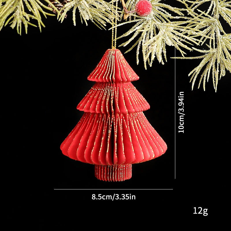 Honeycomb Christmas Ornaments For Dimensional Charm