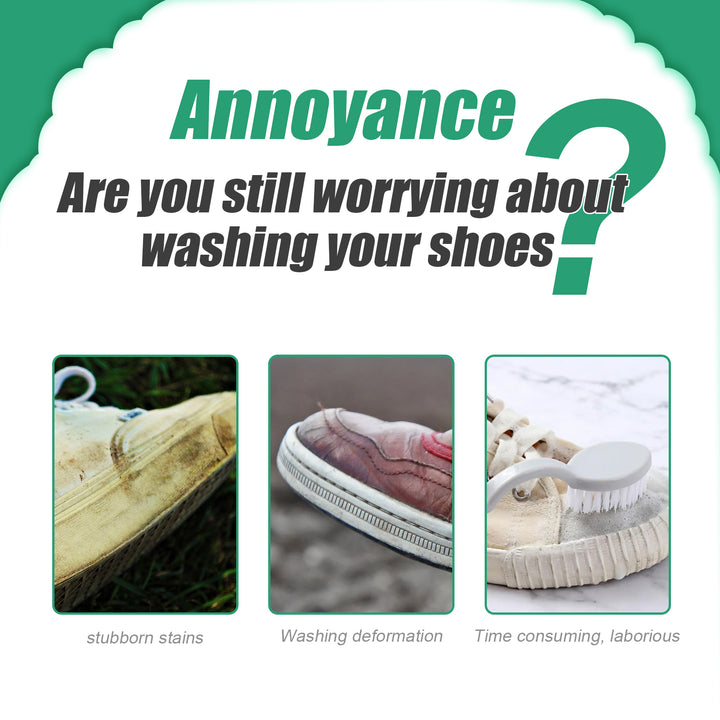 Shoe Stain Removal Gel for Yellowed White Sneakers