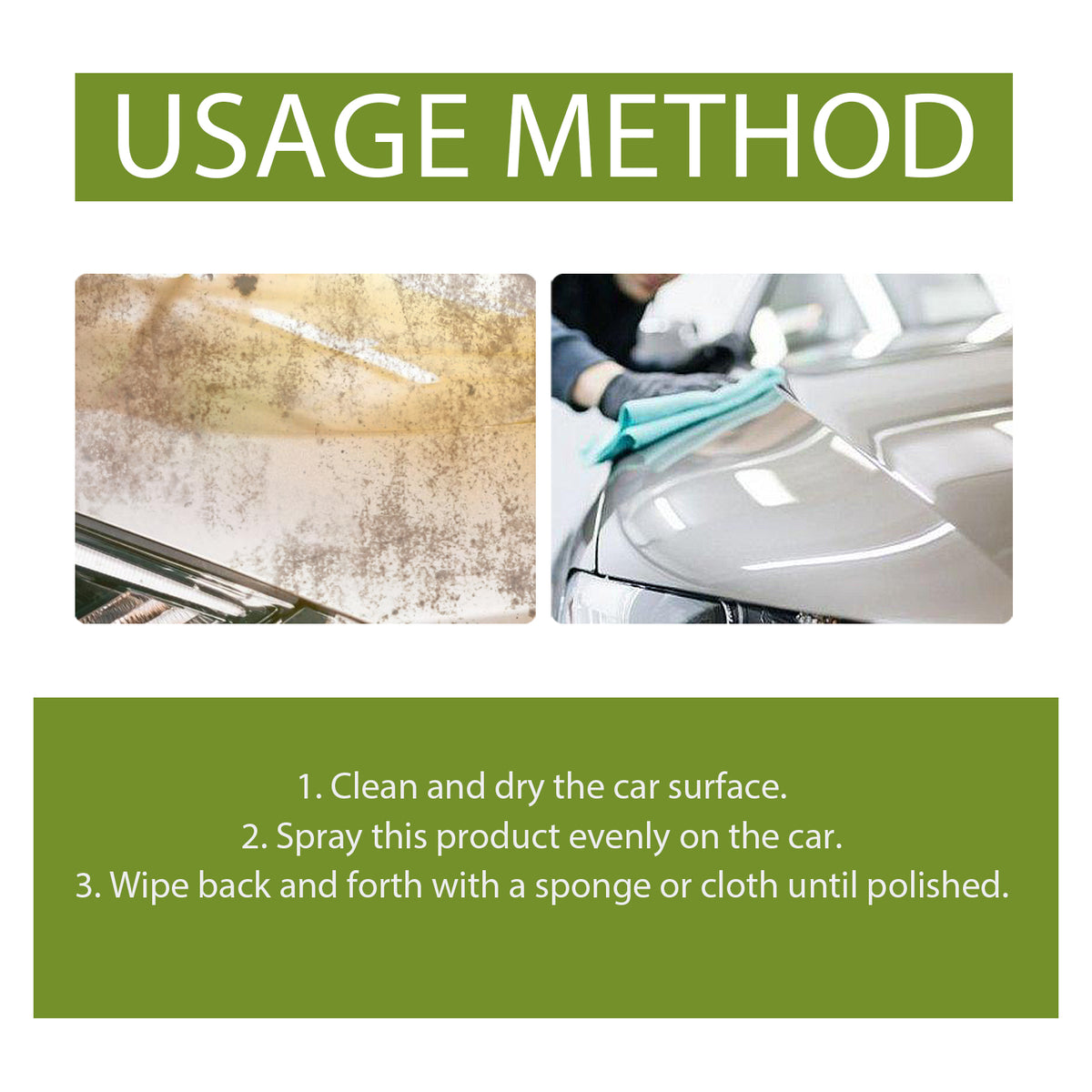 Car Paint Coating Spray for Quick Shine & Protection