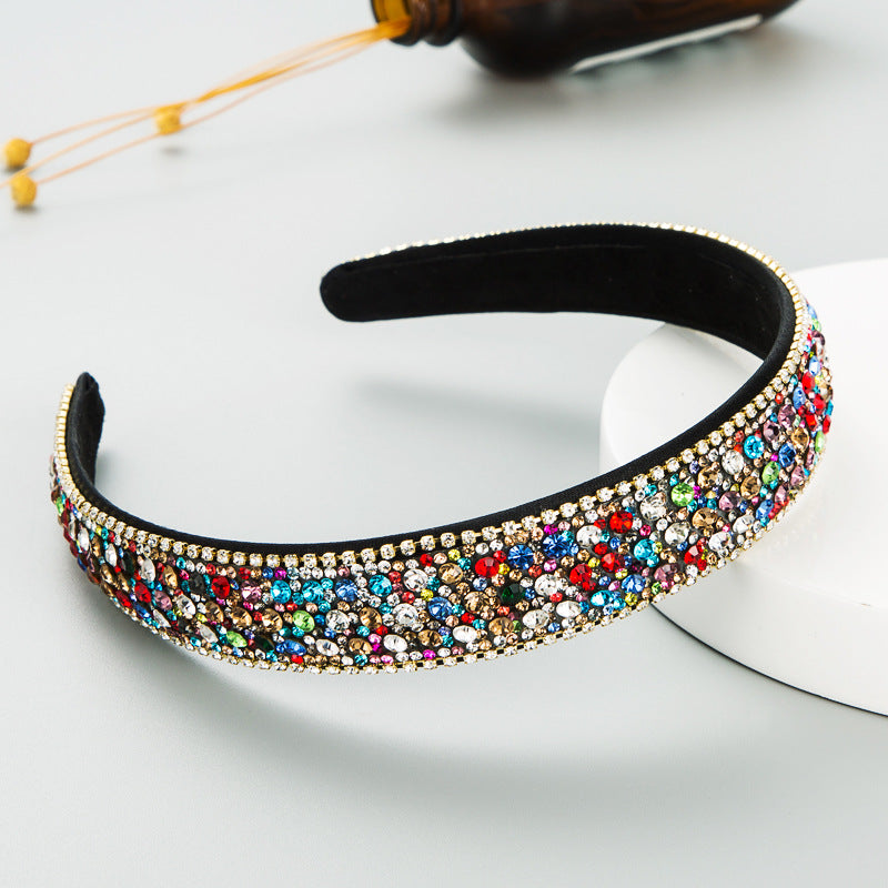 Sparkling Rhinestone Headband for Instant Glamorous Style