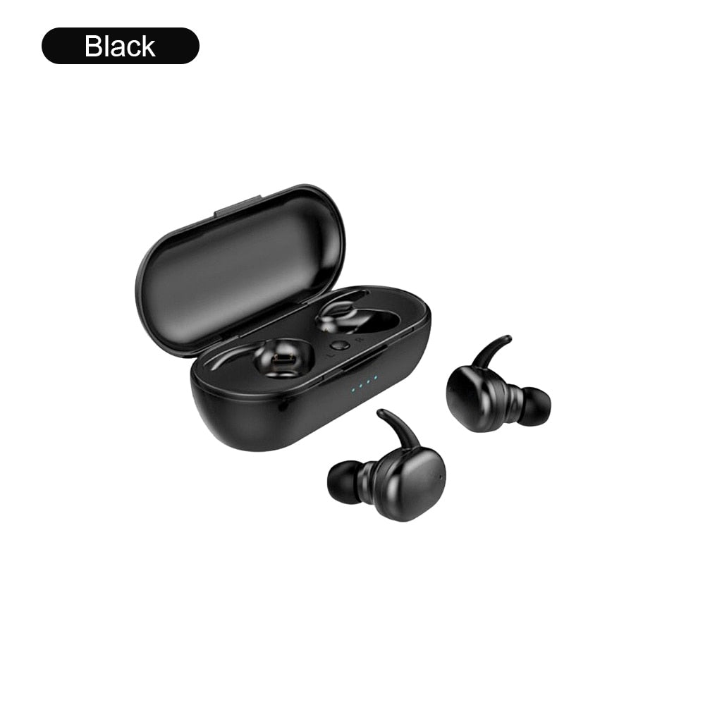 Bluetooth 5.0 Wireless Earbuds with Noise Reduction & Case