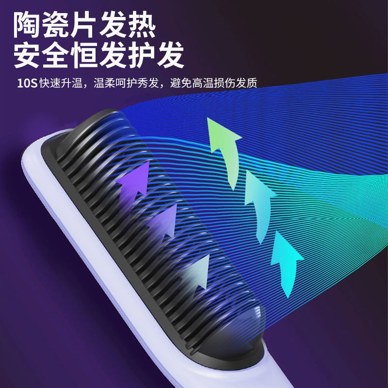 Electric Hair Comb Straightener for Smooth Styling