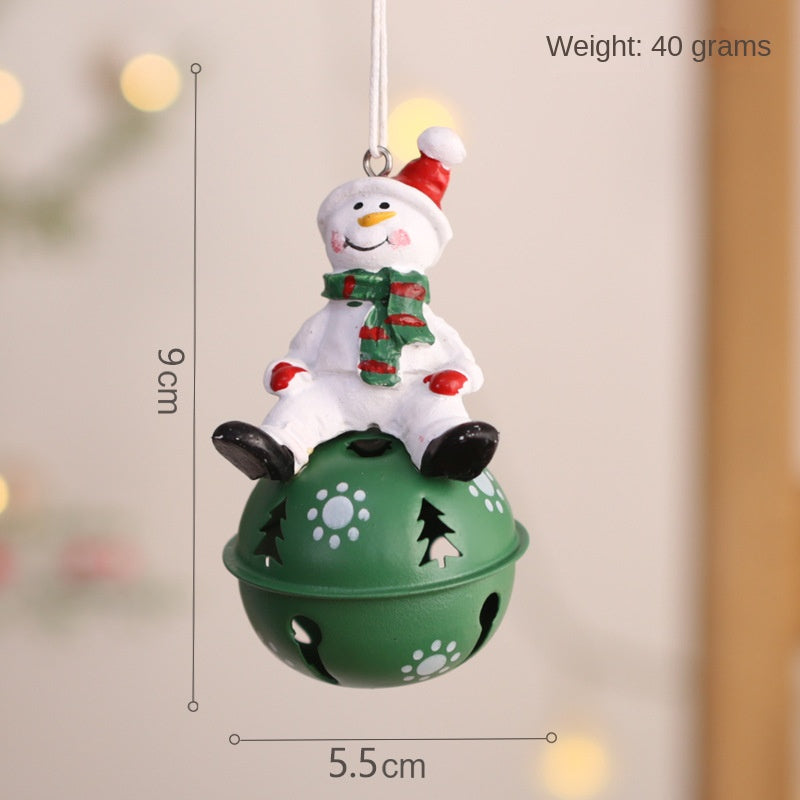 Metal Christmas Ornaments for a Whimsical Tree Display