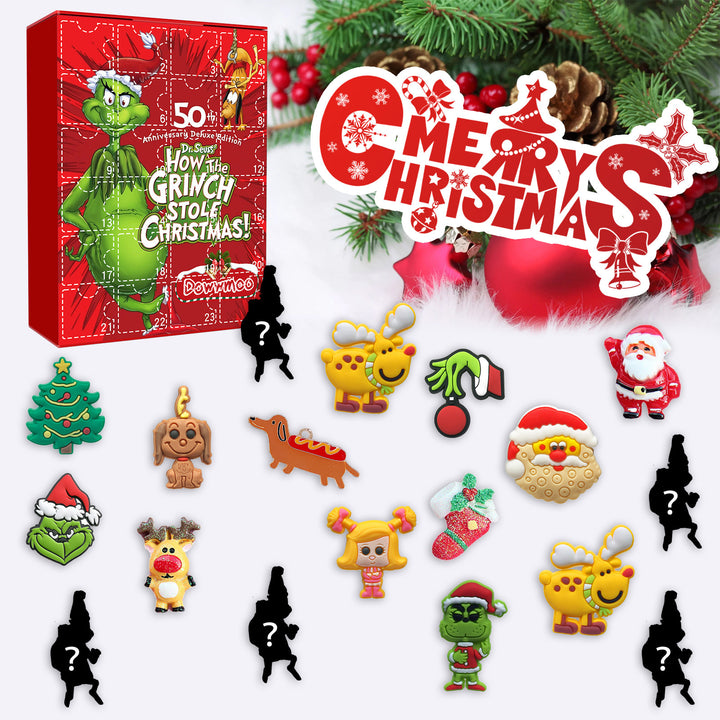 Grinch Blind Box Christmas Countdown Collectible Set
