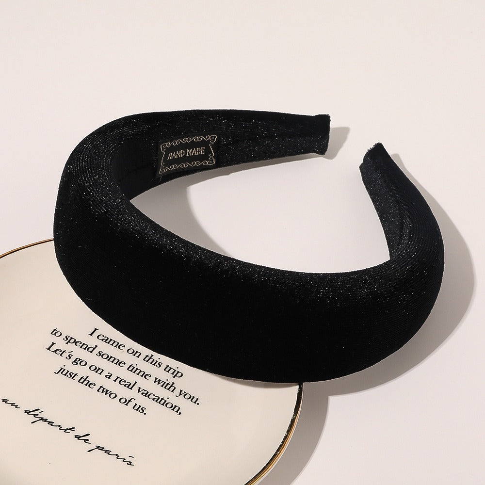 Velvet Hair Clip for a Polished, Lifted Hairstyle