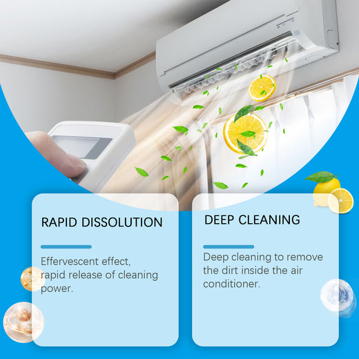 AC Cleaning Tablets — Deep Clean Fins & Kill Odors