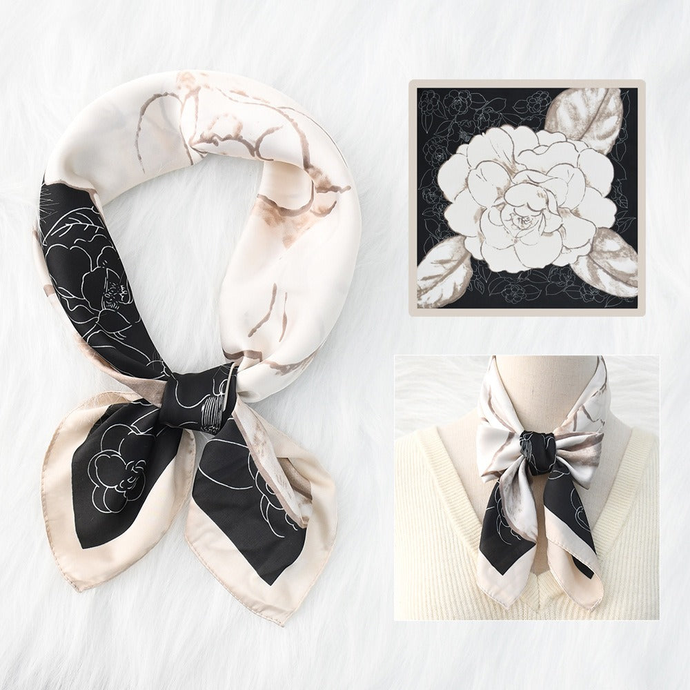 Silk Scarf for Women: Elegant Sun-Ready Beach Style
