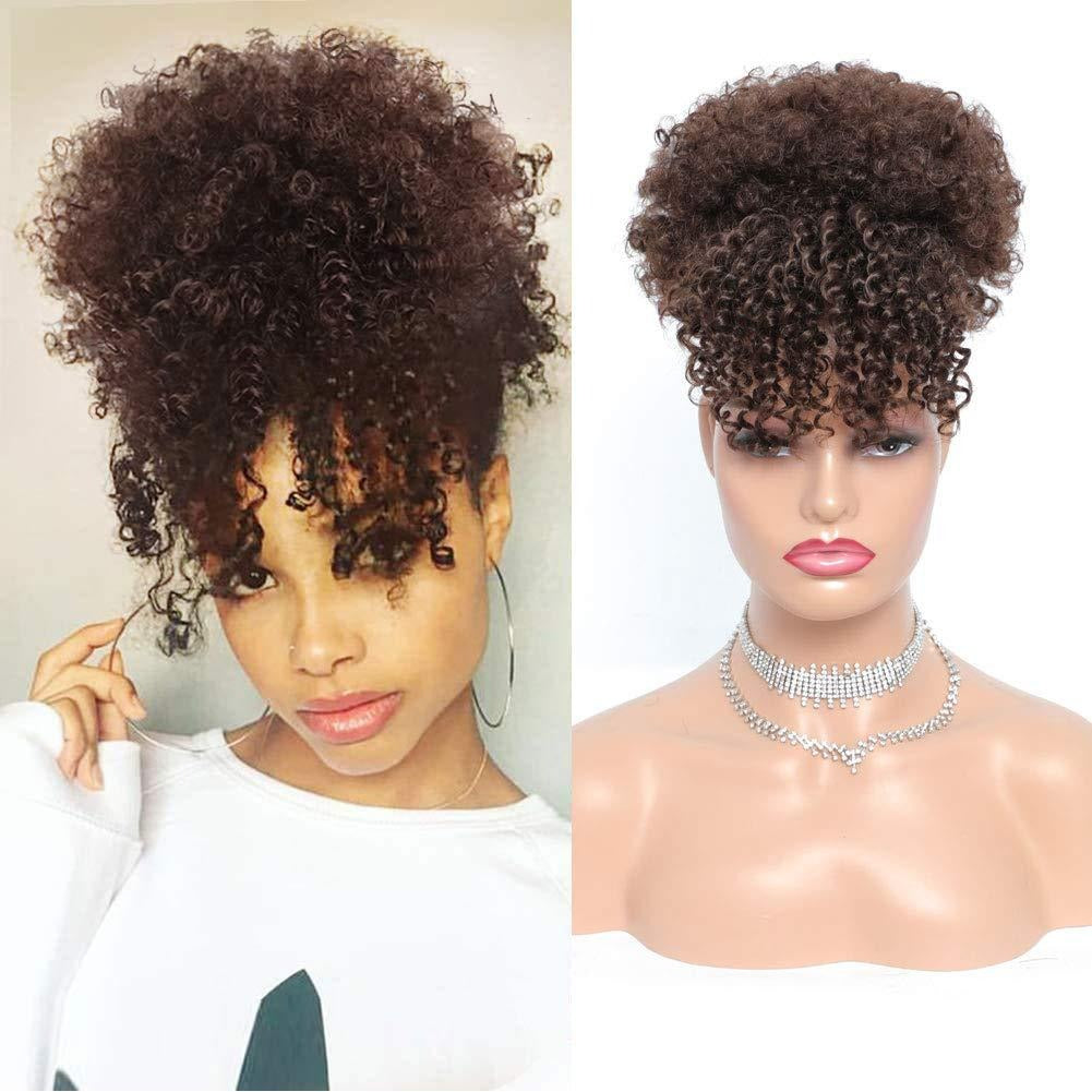 Curly Afro Bangs for Instant Volume and Bold Style