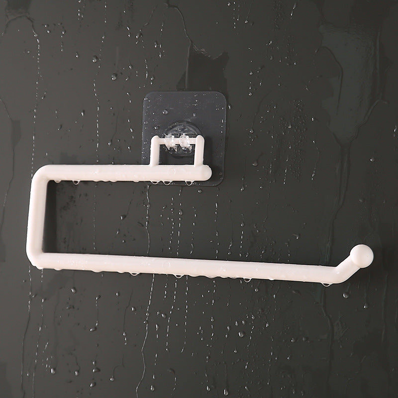 No-Drill Under-Cabinet Paper Towel Holder for Kitchen