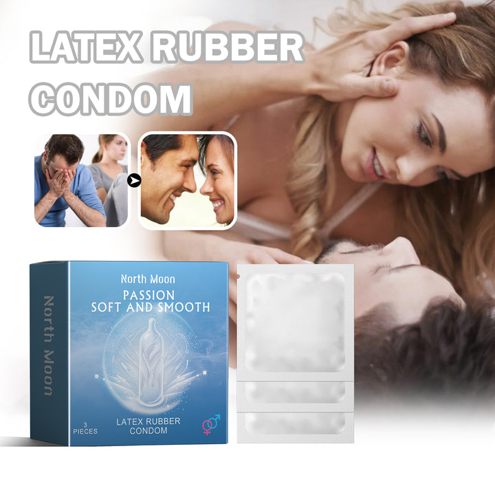 Latex Condoms for Soft, Smooth Intimate Protection