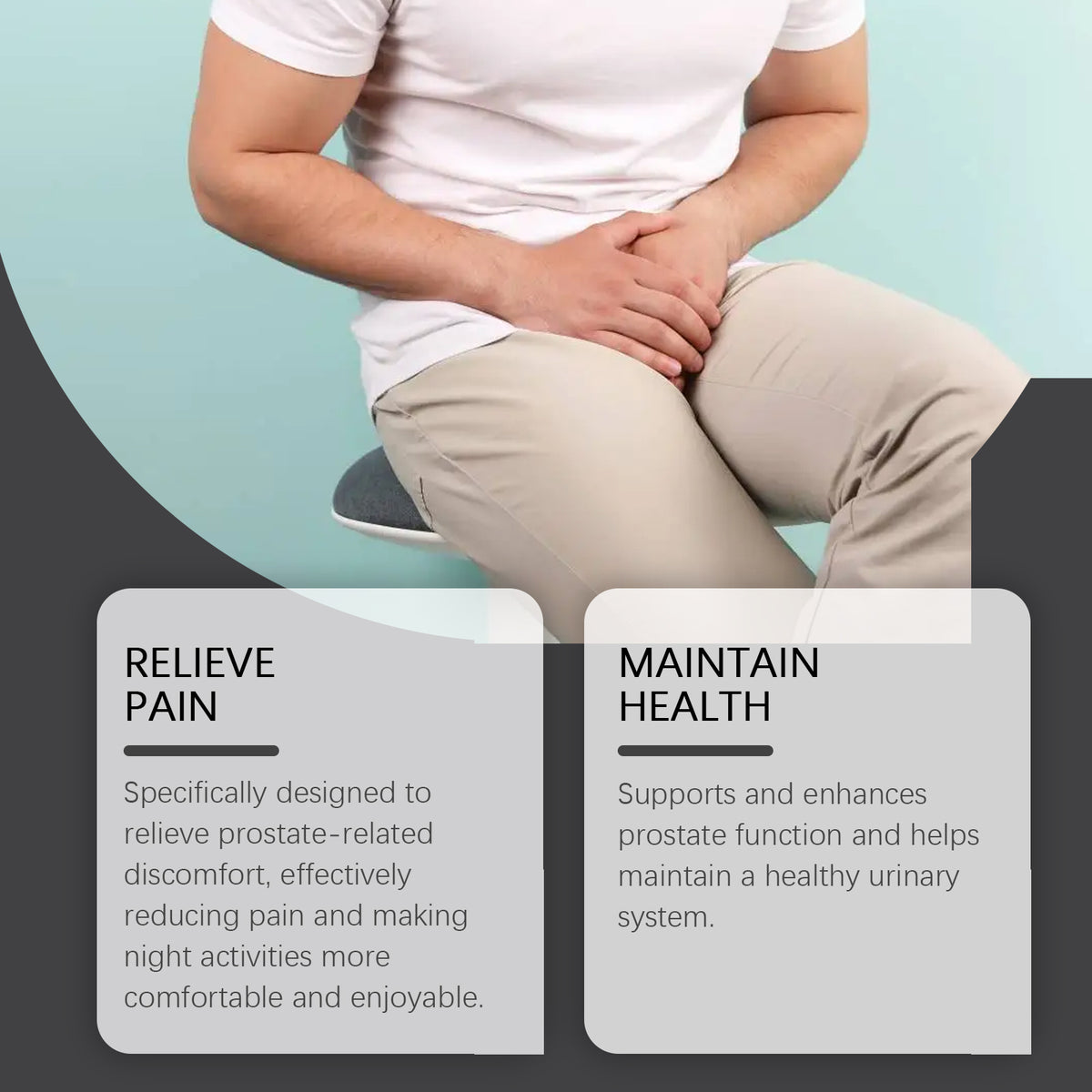 Men's Wellness Bracelet for Discreet Daily Comfort