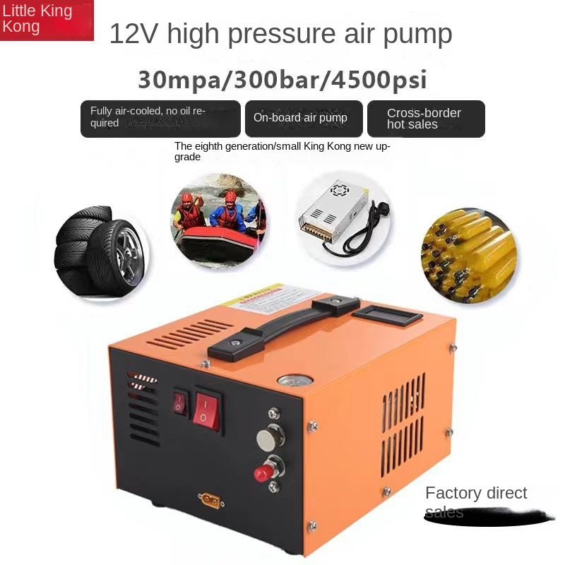 12V High Pressure Air Compressor 4500 PSI Portable