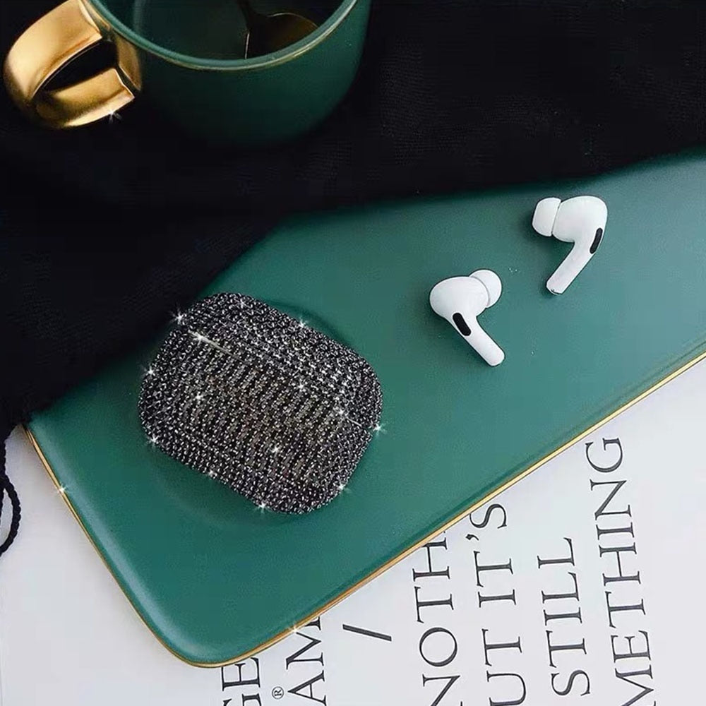 Sparkly Rhinestone AirPods Pro Case with Diamond Shell