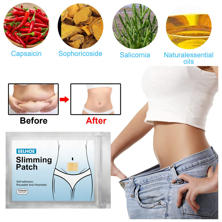 Reusable Slimming Patch for Easy Waist Shaping at Home