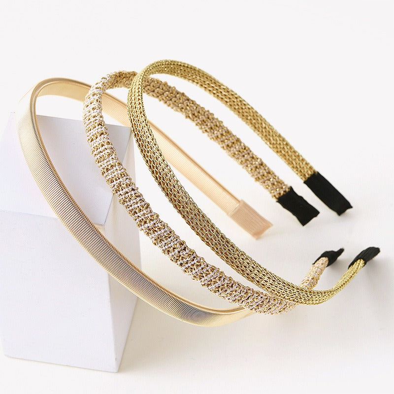 Minimalist Metal Hair Clip for Fine Hair, Polished Style
