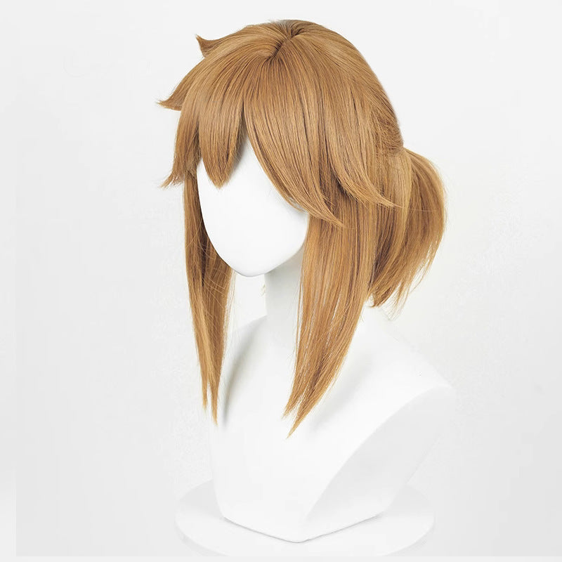 Zelda-Inspired Cosplay Wig for Instant Heroic Style