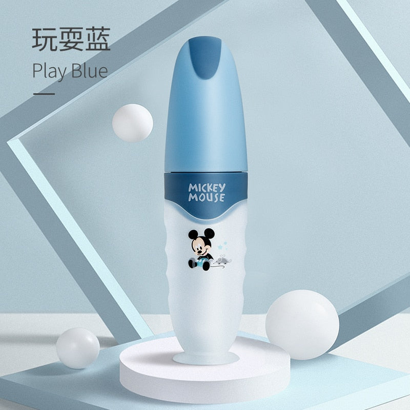 Silicone Baby Feeding Spoon Bottle for Mess-Free Meals