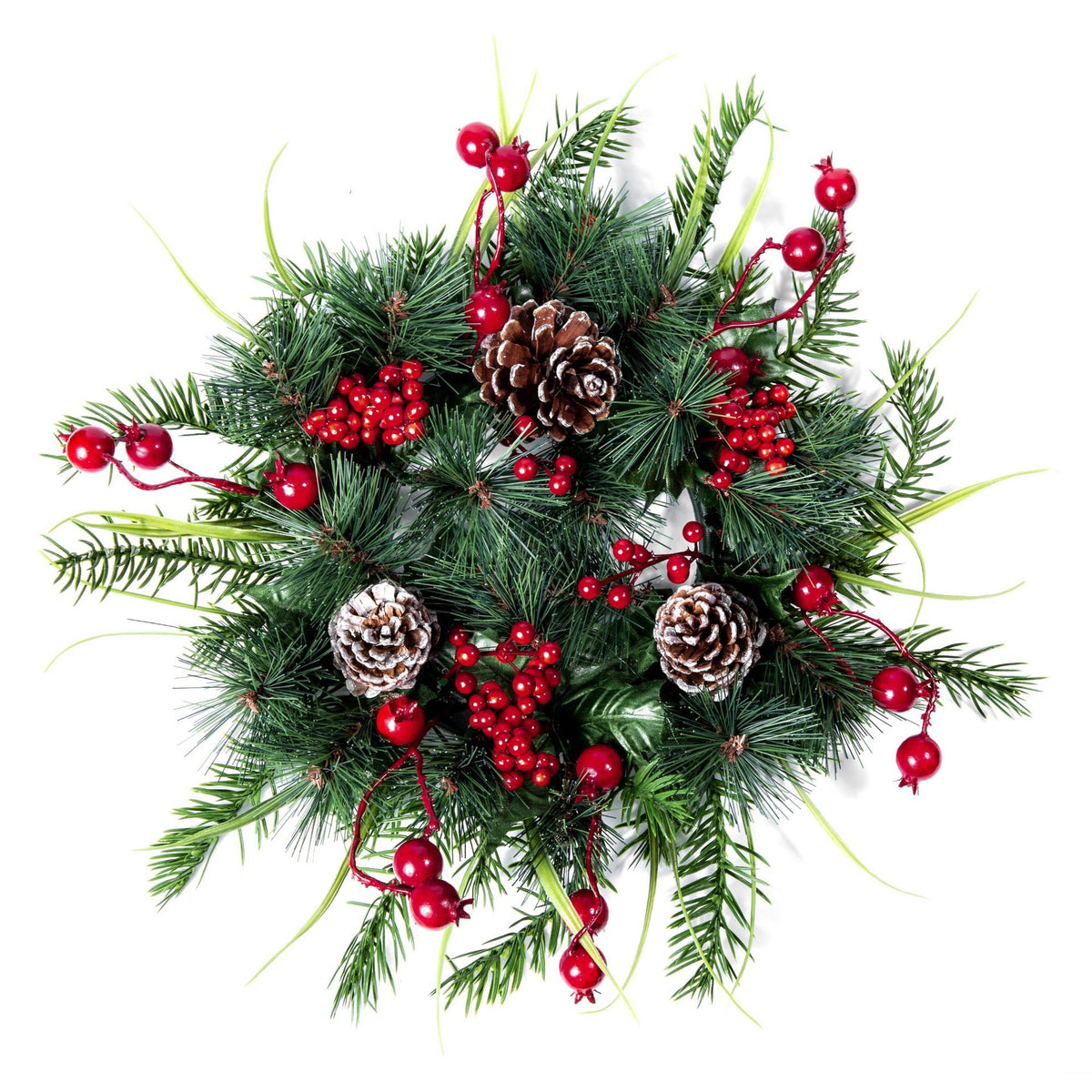 Christmas Wreath With Berries for Festive Door Decor