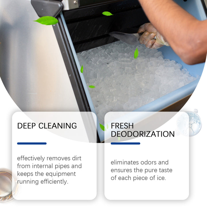 Ice Maker Cleaning Tablets — Descale & Deodorize Fast