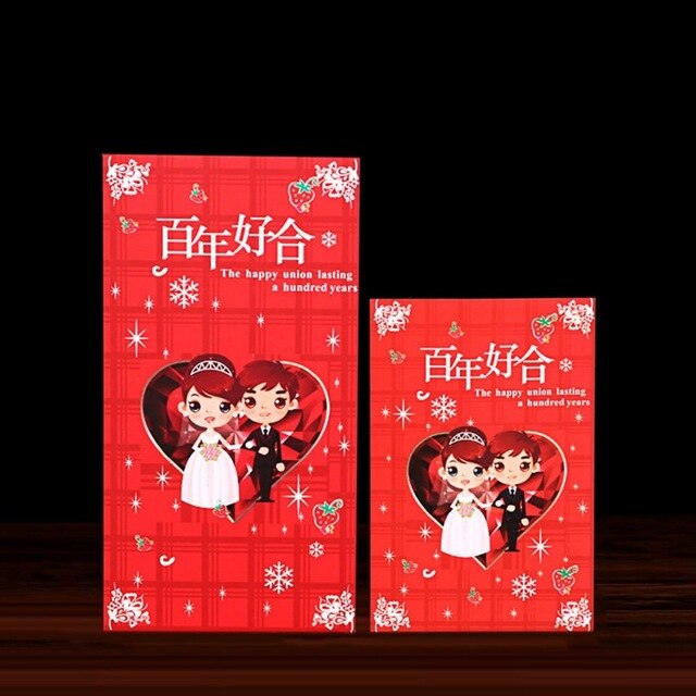 Red Brocade Gift Envelopes for Auspicious Giving