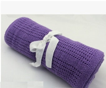 Cotton Baby Swaddle Blanket for Breathable Comfort