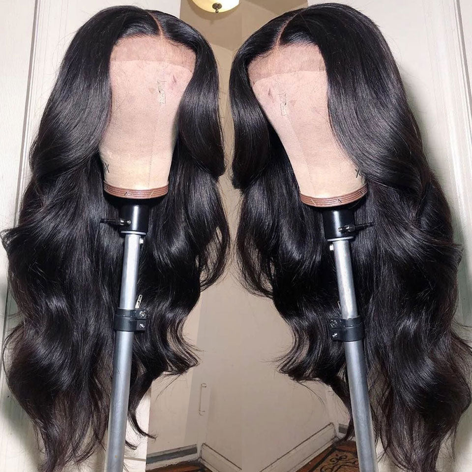 Lace Front Human Hair Wig for Natural-Looking Body Waves