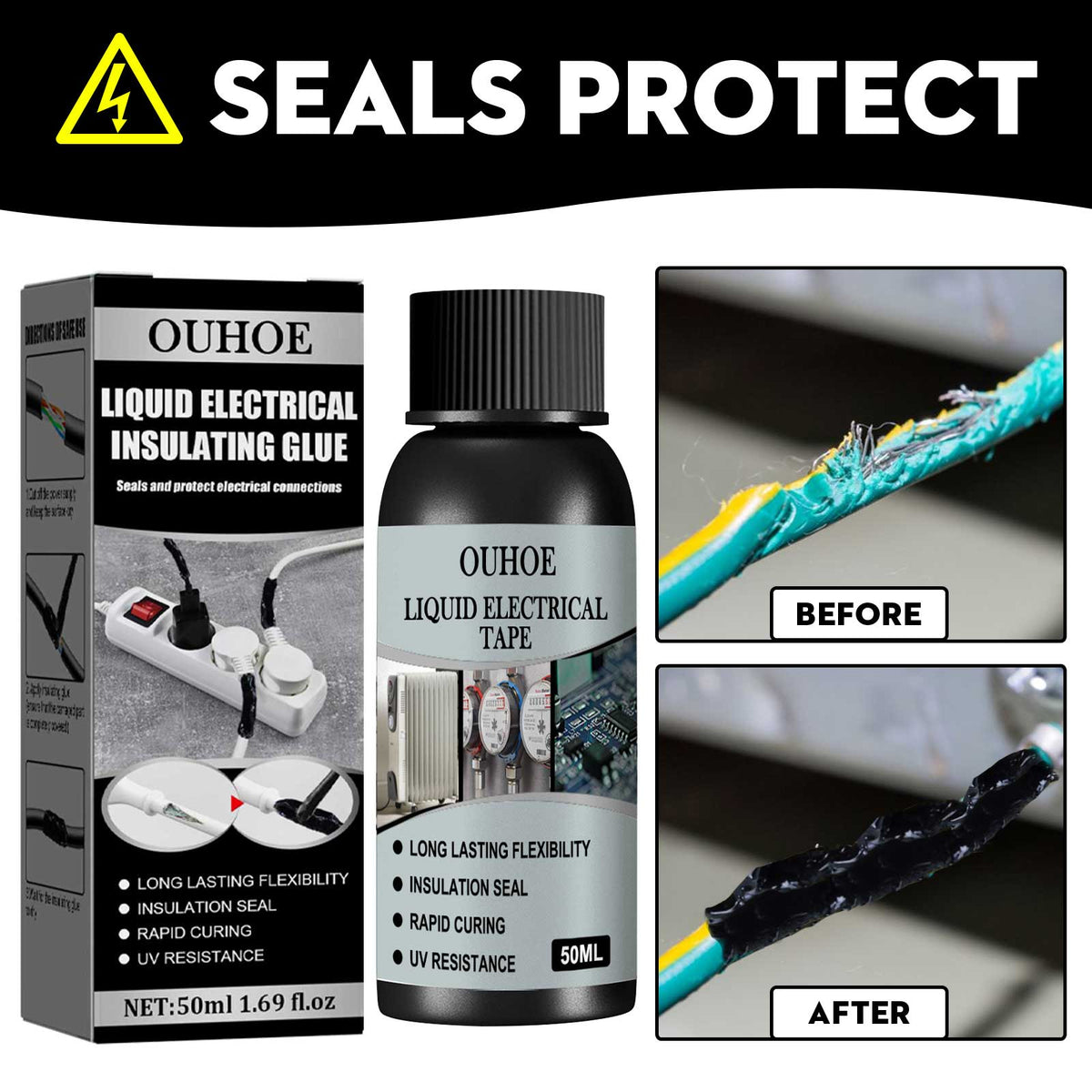 Liquid Electrical Insulating Adhesive – Waterproof Seal