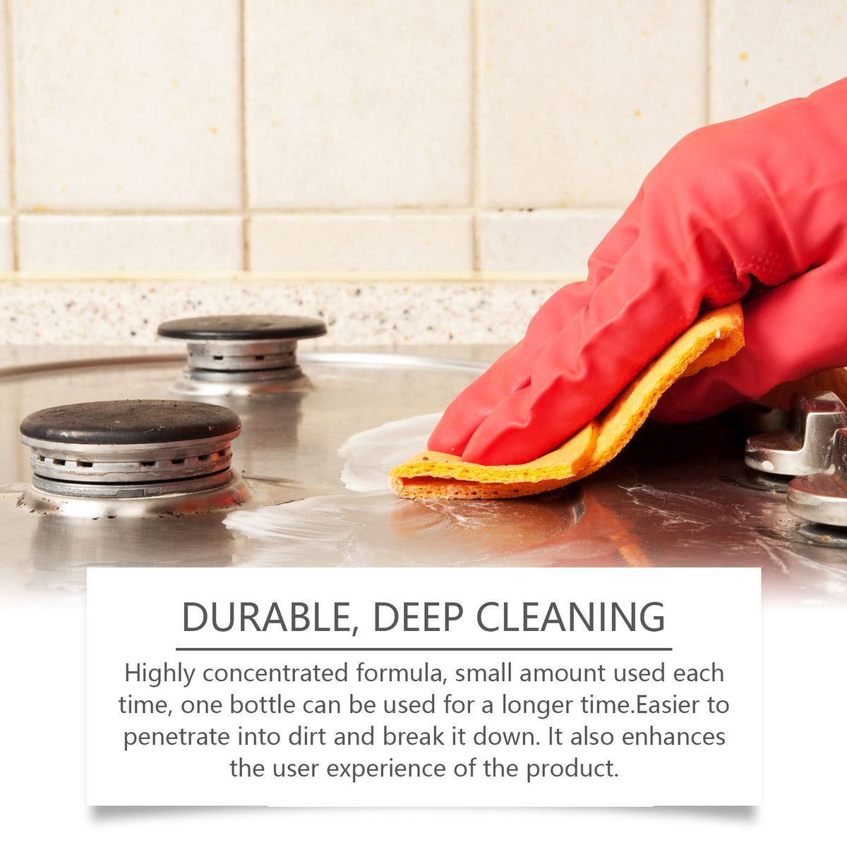 Multipurpose Cleaning Spray for Kitchen Grease & Stains
