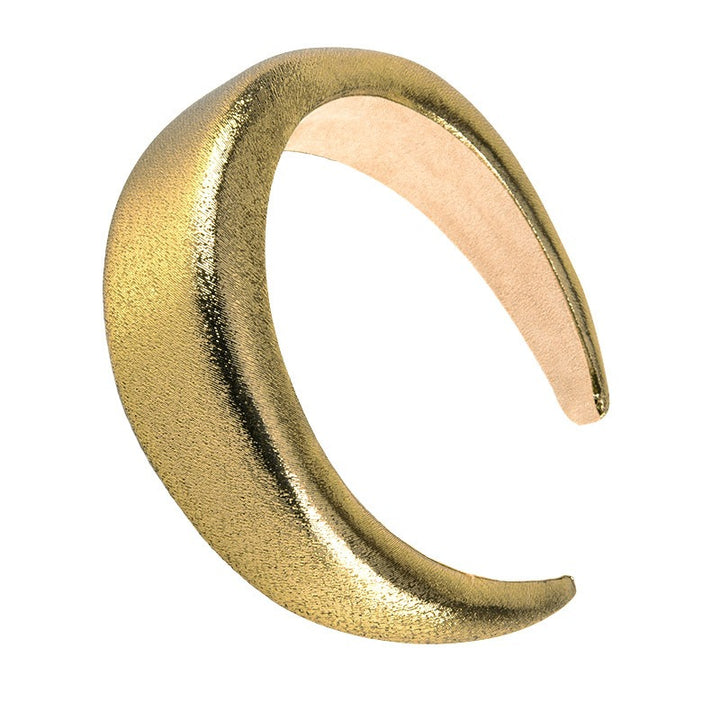 Wide Padded Hair Hoop for Glossy, Polished Daily Style