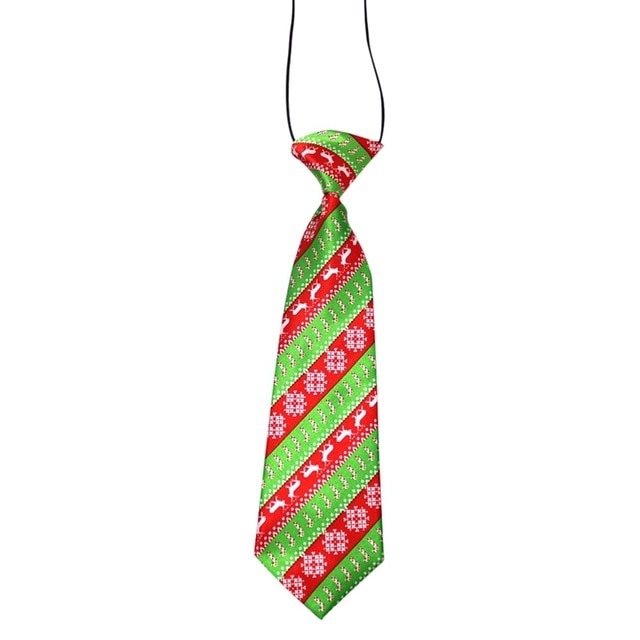 Adjustable Pet Bow Tie Collar for Festive Holiday Photos