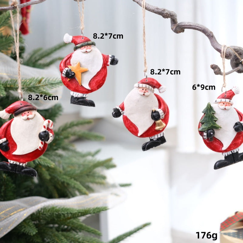 Vintage Santa Ornaments for Cheerful Christmas Trees