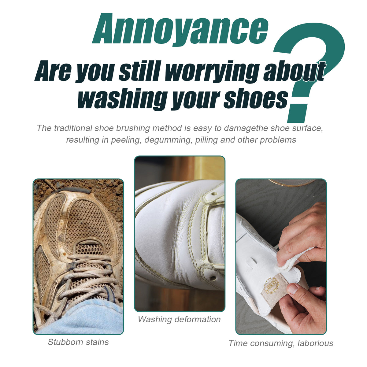 Shoe Cleaner for White Sneakers | Stain & Dust Care