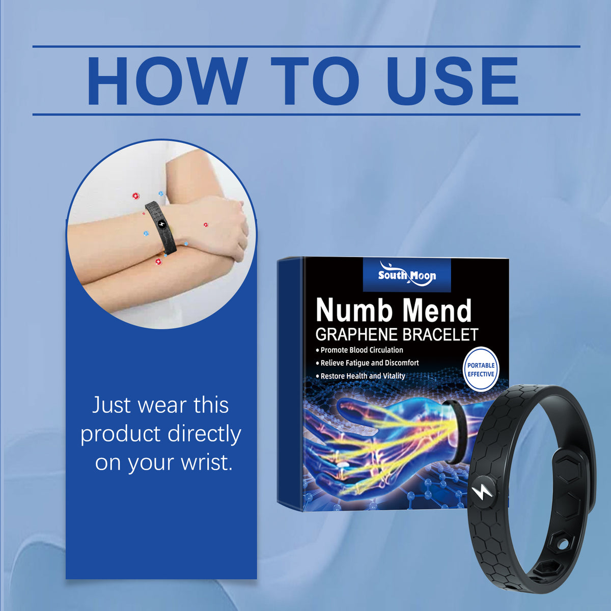 Wearable Wellness Bracelet for Everyday Comfort Support
