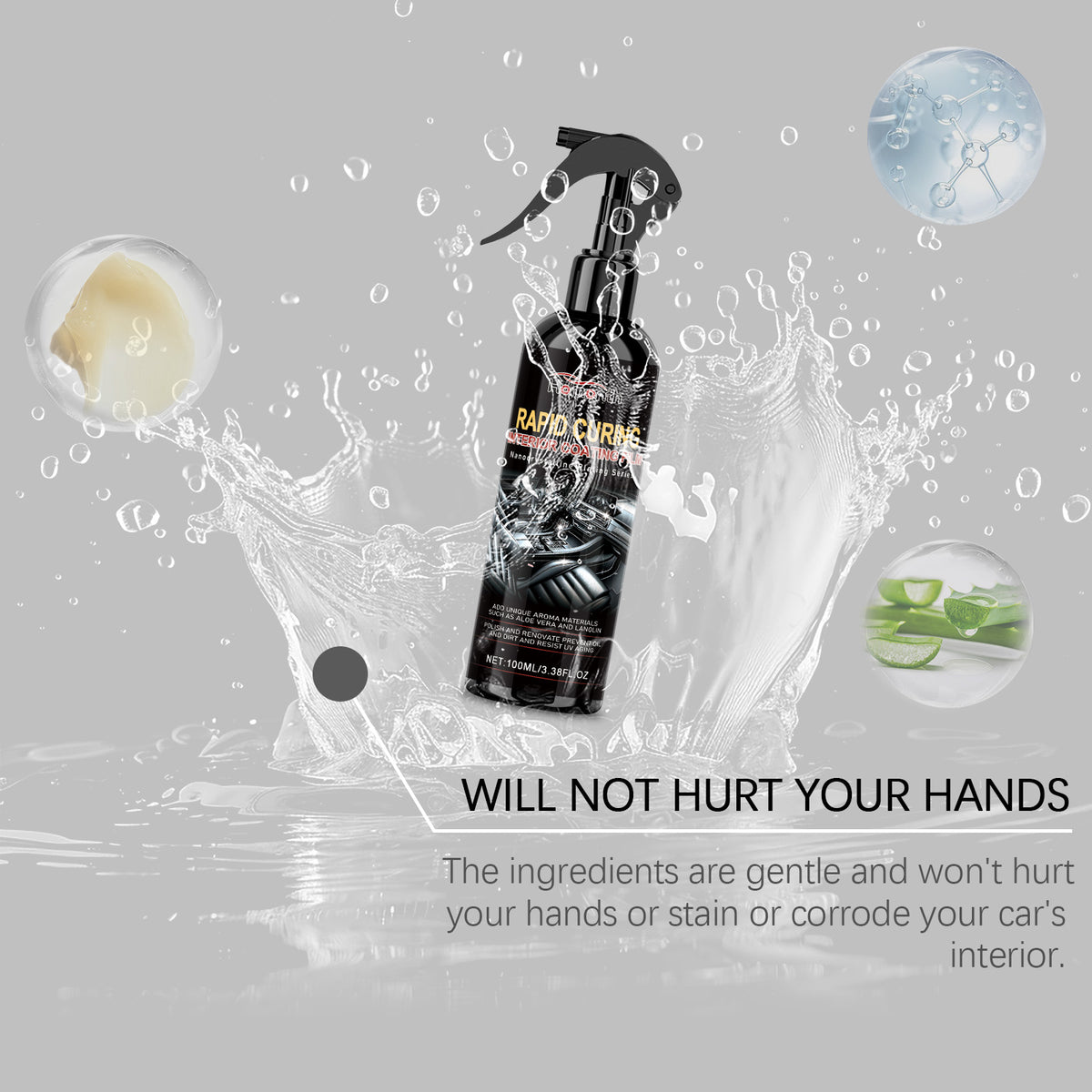 Automotive Interior Cleaner & Protective Coating Spray