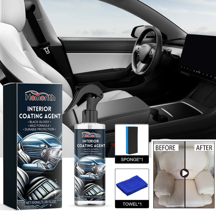 Car Interior Coating Spray for Glossy, Durable Protection